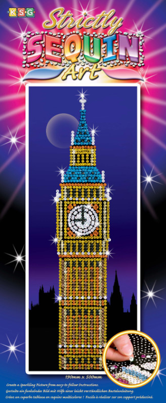 Spielwaren Bau Und Experimentierk Sten Sequin Art Strictly Big Ben