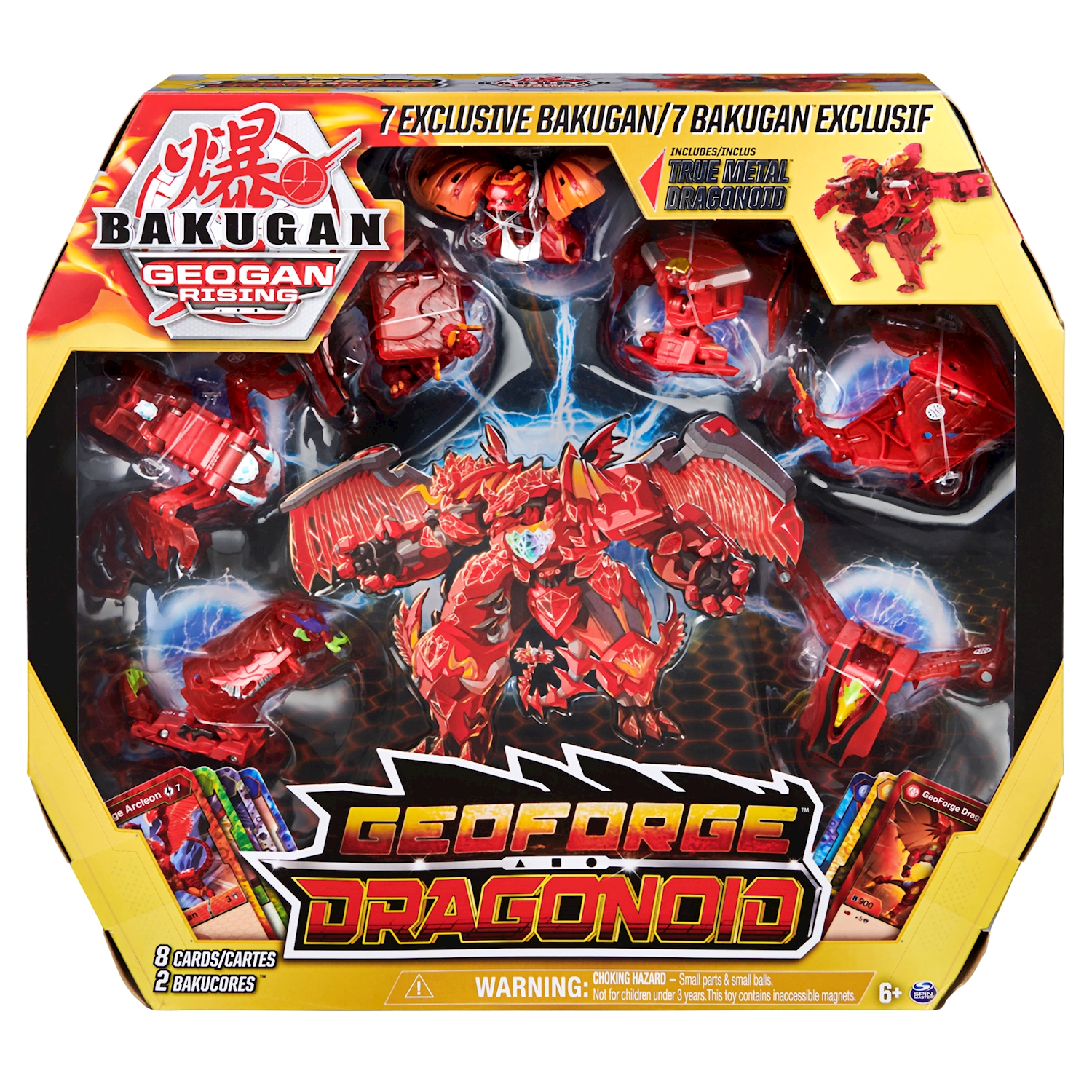 Spielwaren Bau und Experimentierkästen Bakugan Geoforge Dragonoid