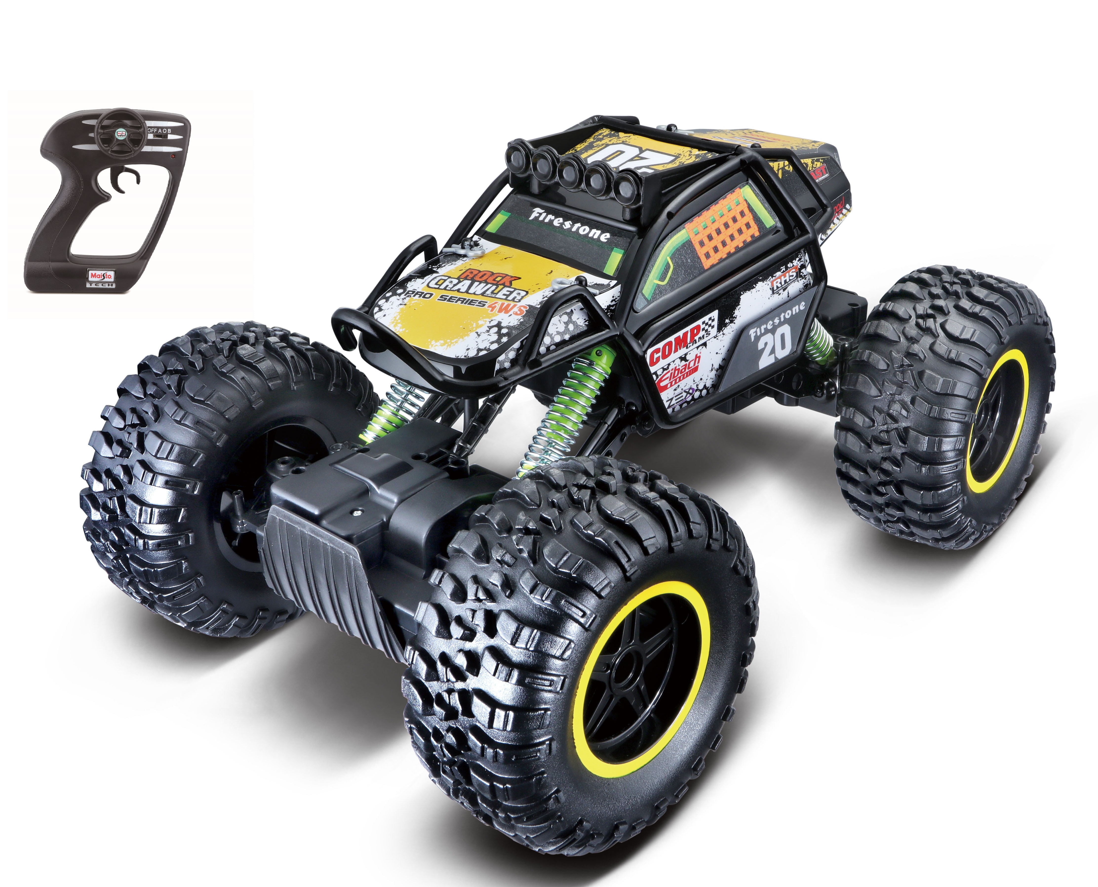 Véhicules RC :: Voitures RC :: Maisto RC Rock Crawler Pro Series 4 WS
