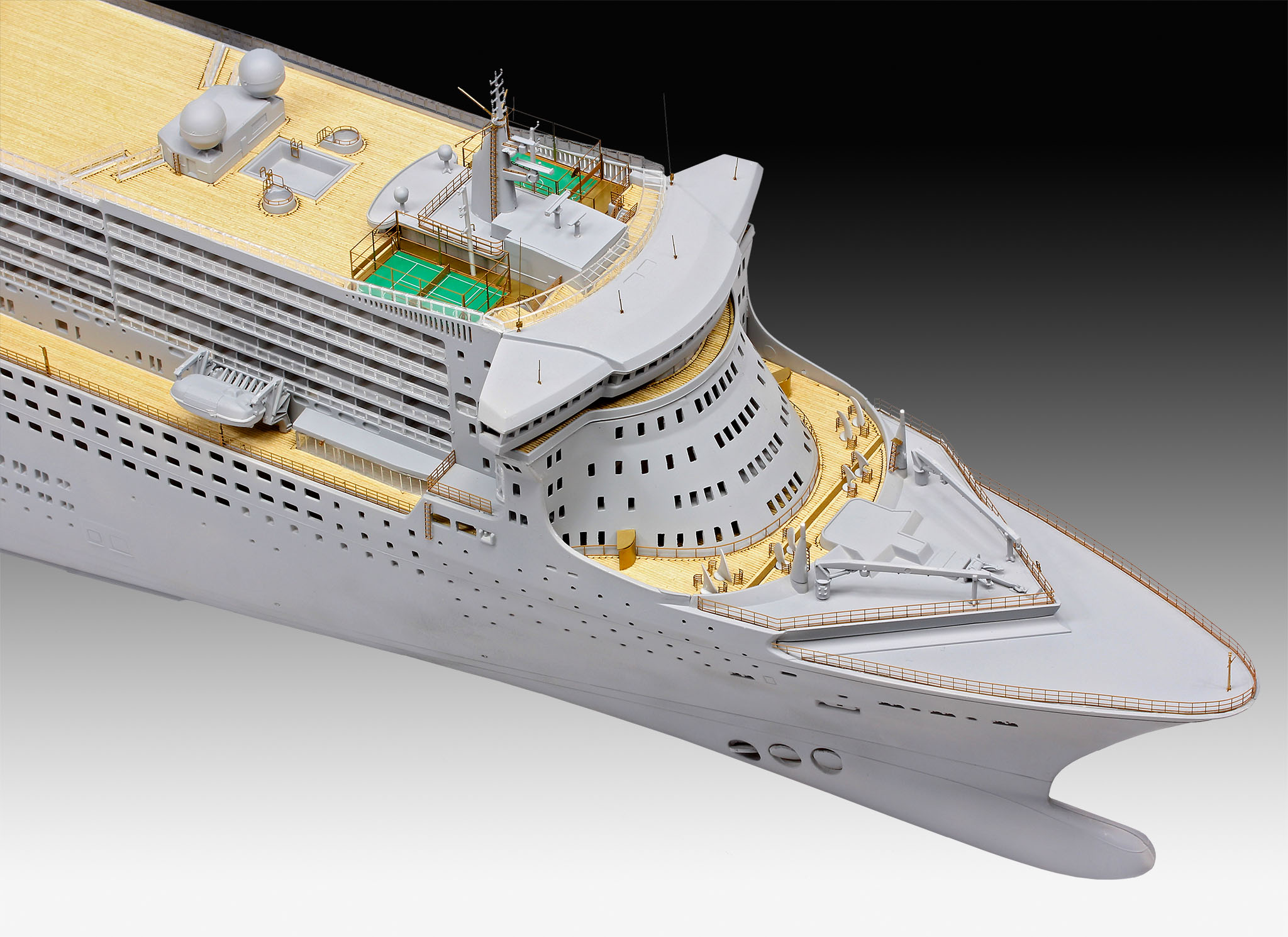 Plastikbausatz :: Schiff Bausatz :: Queen Mary 2 PLATINUM Edition