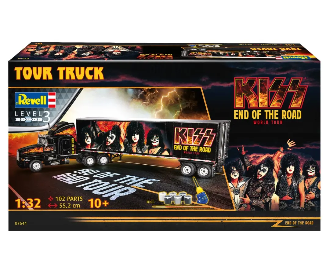 Plastikbausatz :: Lastwagen Bausatz :: Gift Set KISS Tour Truck