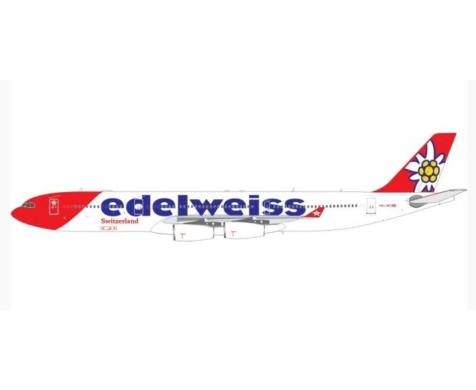 Sammler-Modell :: Flugzeug :: Airbus A340-300 Edelweiss 1:200